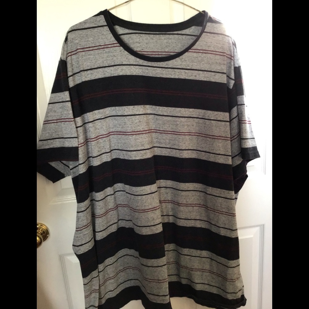 Mens 4x stripped t-shirt